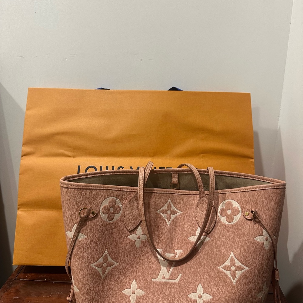 Louis Vuitton Blush Pink Monogram Tote